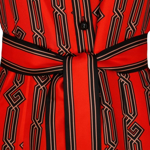 Square G chain print silk... 2