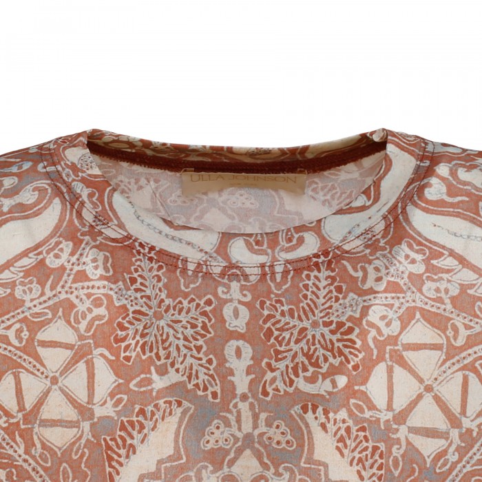 Eve pale peach top