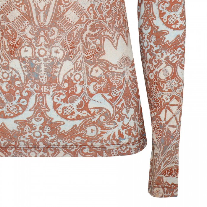 Eve pale peach top