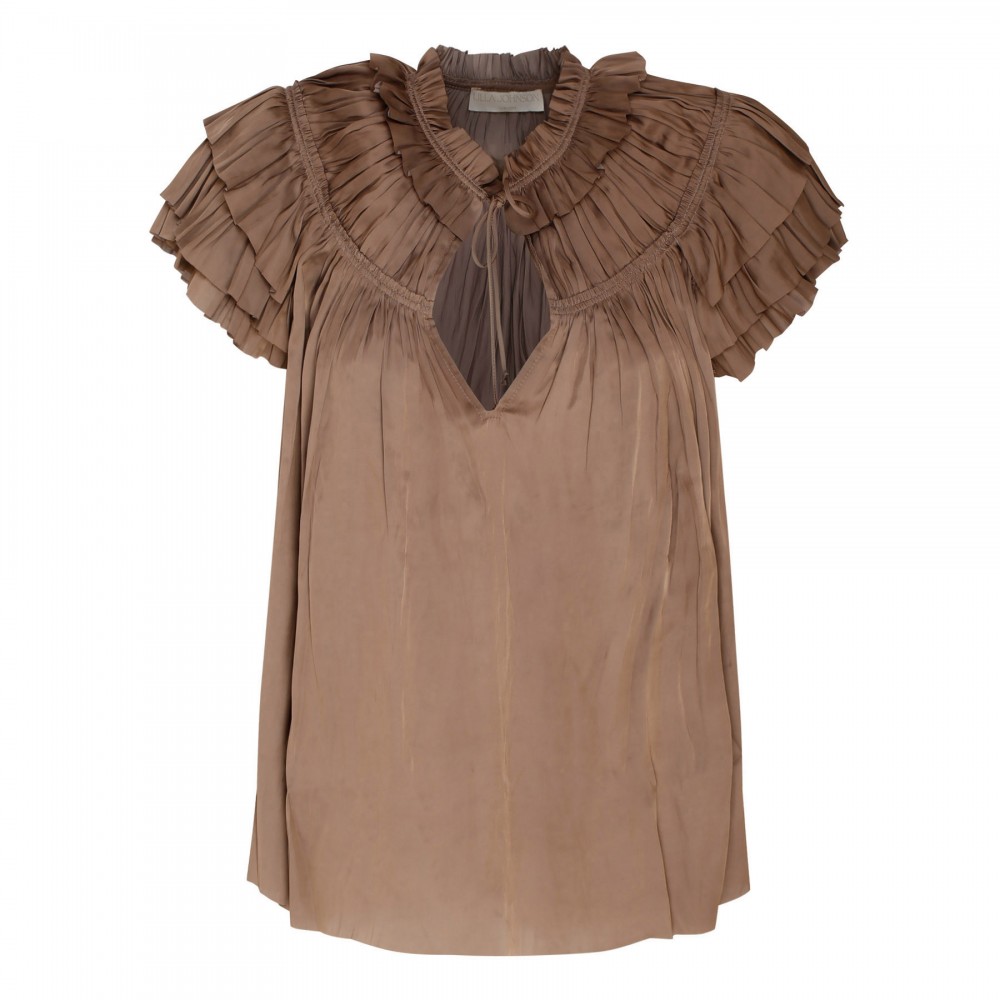 Liv taupe top
