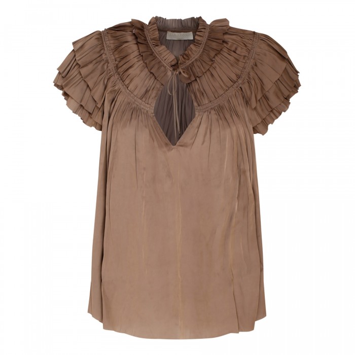 Liv taupe top