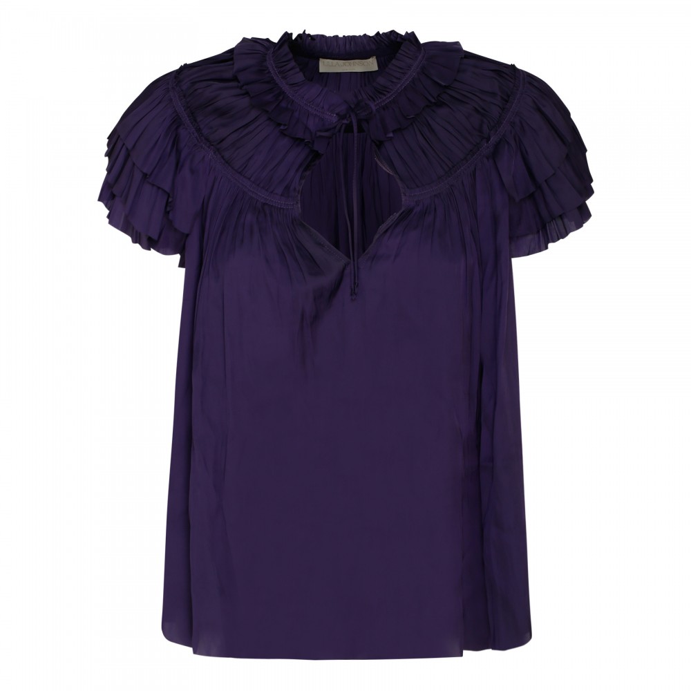 Liv purple top