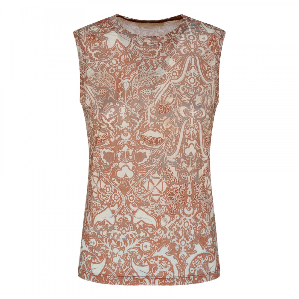 Ines printed top