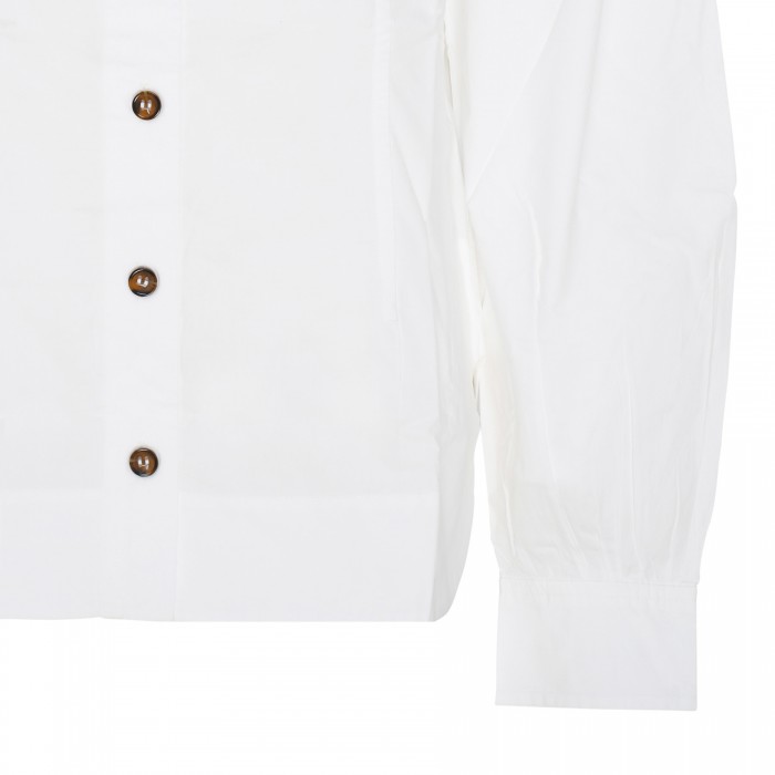 White poplin shirt