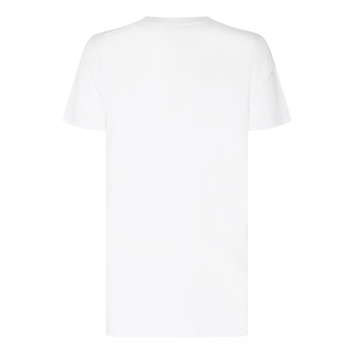 Logo T-shirt with buttons