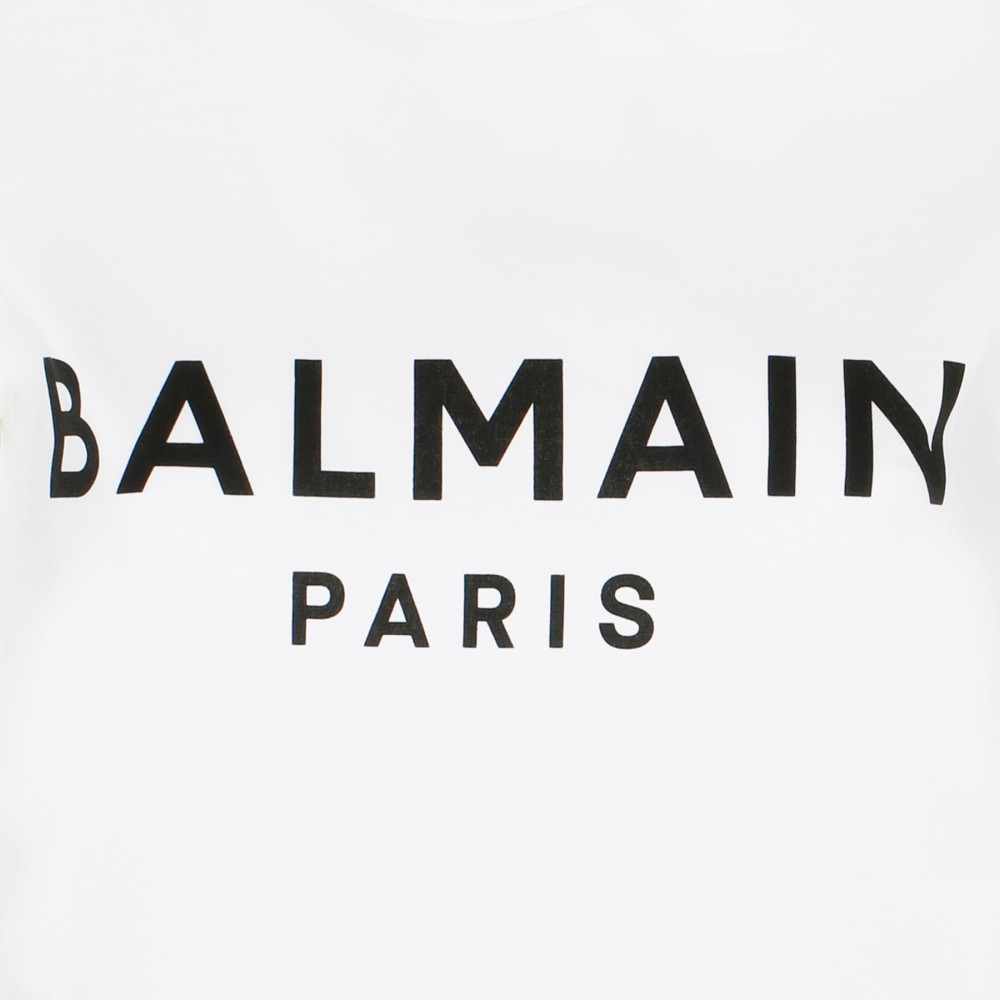 Logo T-shirt with buttons