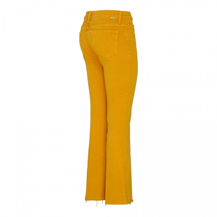 The Weekender Fray amber yellow jeans