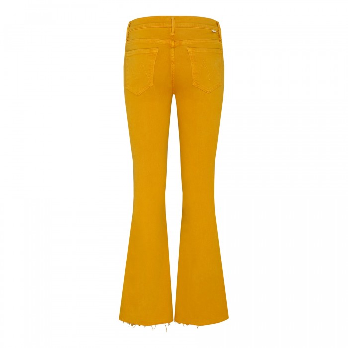 The Weekender Fray amber yellow jeans