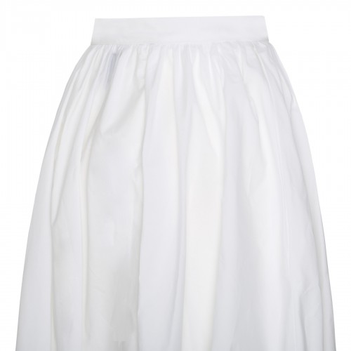White cotton maxi skirt 2