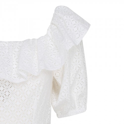 White broderie anglaise dress 2