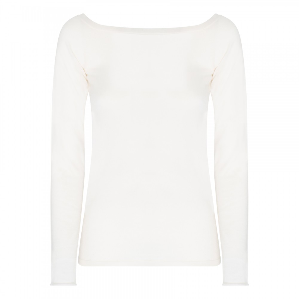 Ivory cashmere sweater