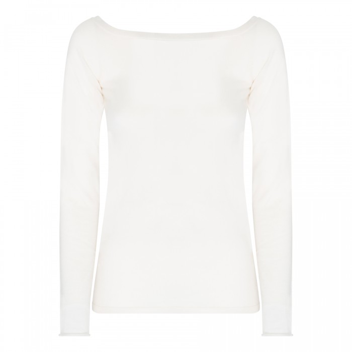 Ivory cashmere sweater