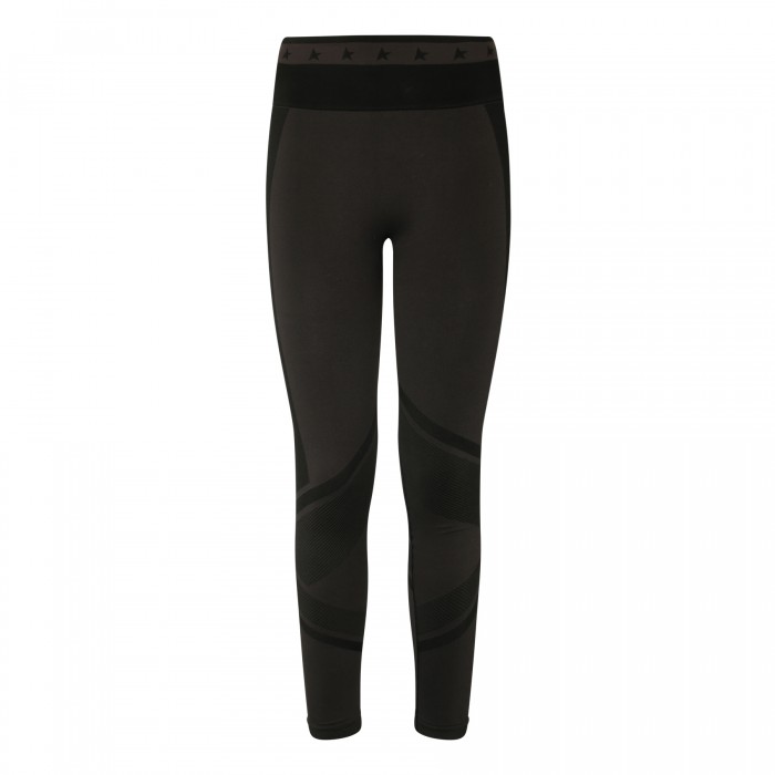 Black stretch leggings