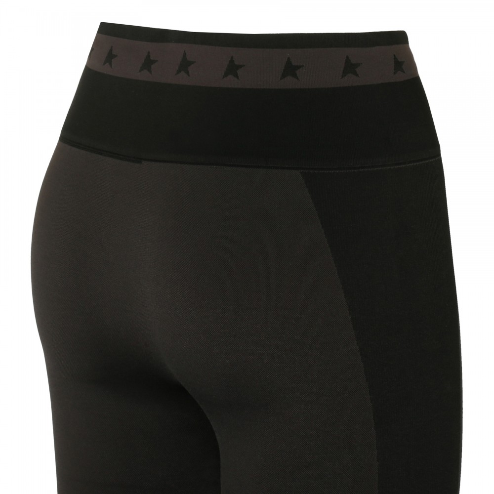 Black stretch leggings