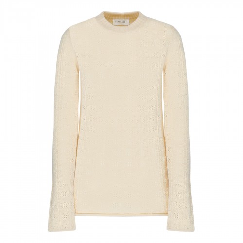 Ivory wool blend sweater