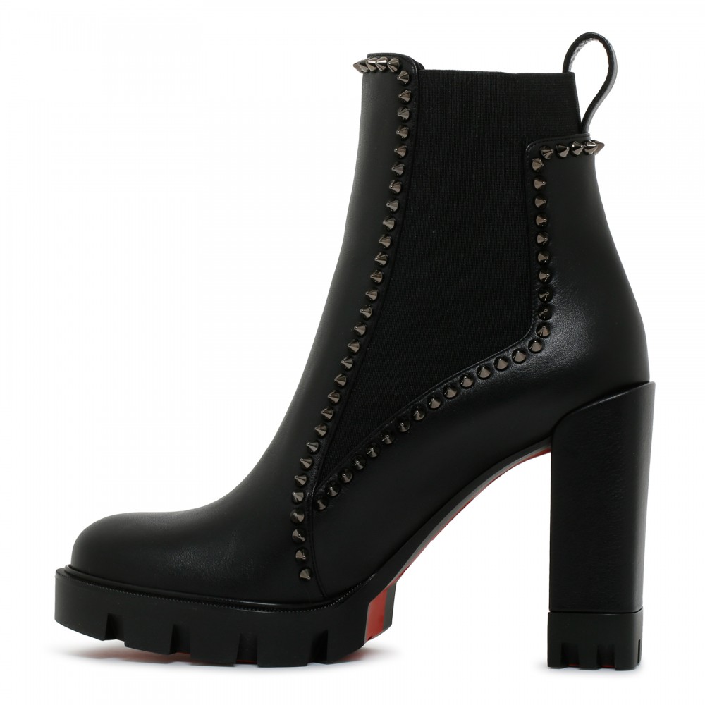 Out Line Spike Lug booties
