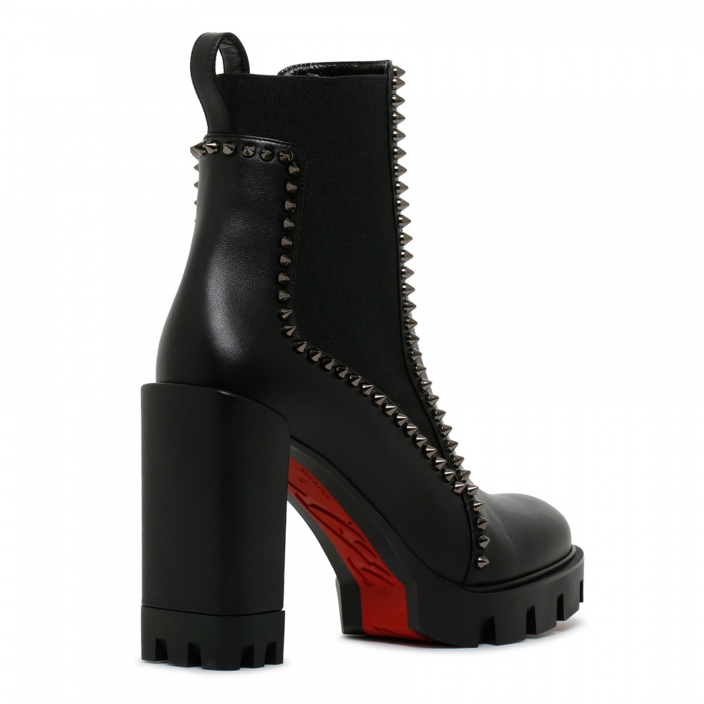Out Line Spike Lug booties
