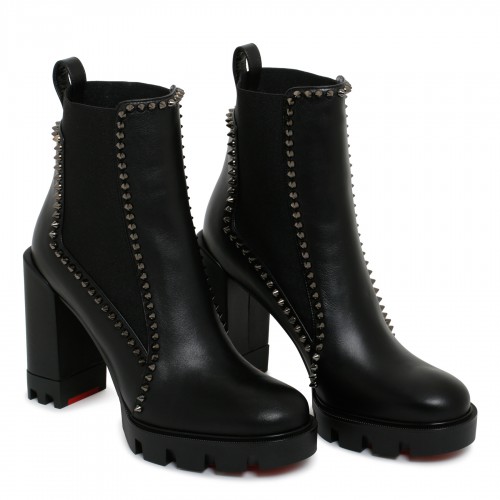 Out Line Spike Lug booties 2