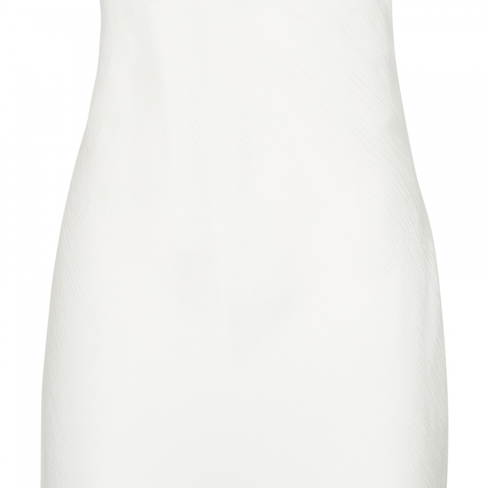 Parchment-hue slip dress