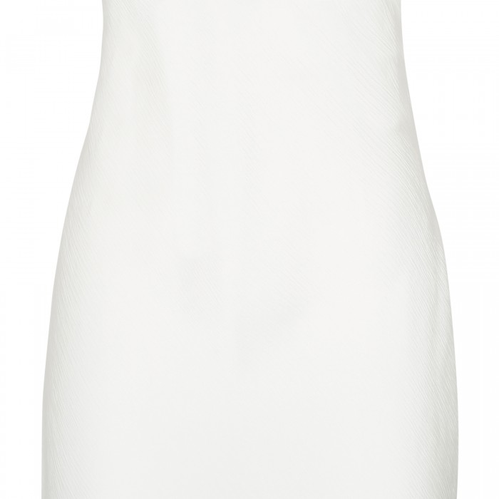 Parchment-hue slip dress