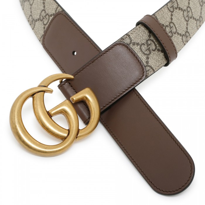 GG belt with Double G buckle