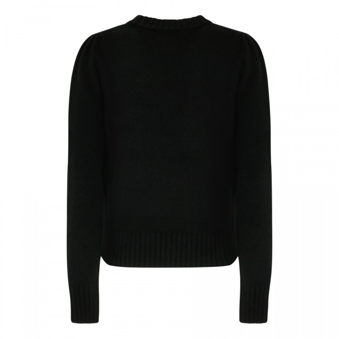 Logo black pullover