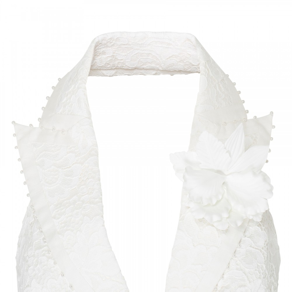 High Tide tuxedo mini dress