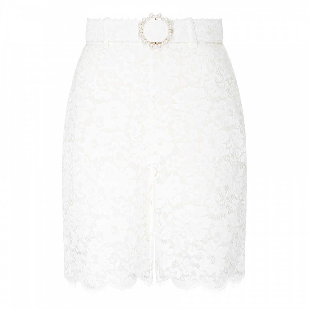 High Tide lace long line shorts