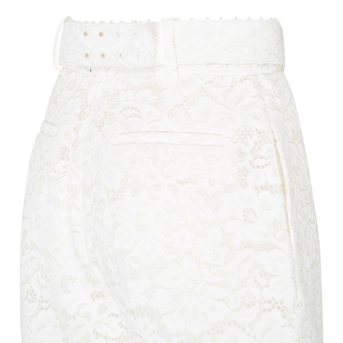 High Tide lace long line shorts