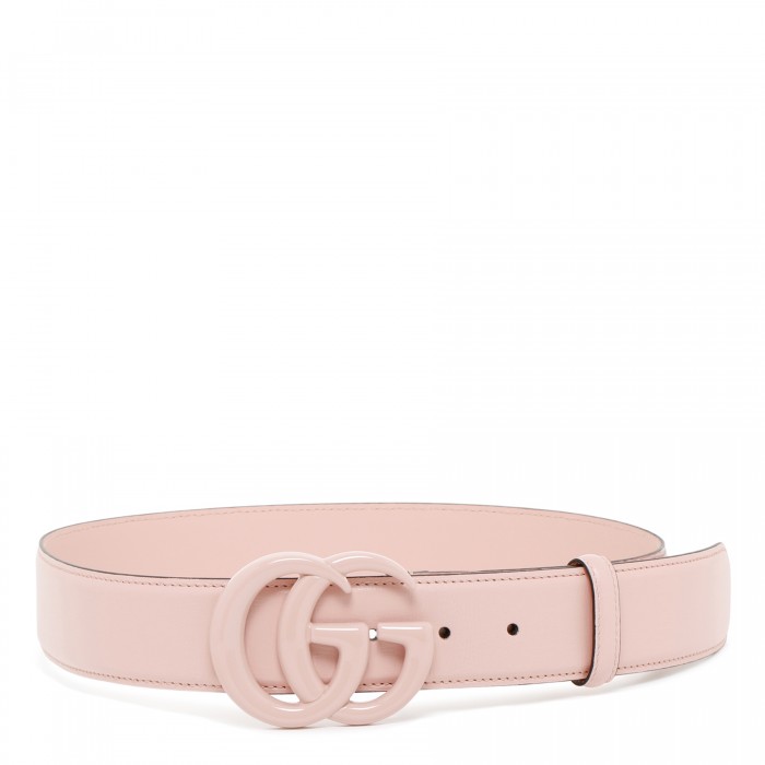 GG Marmont pink wide belt