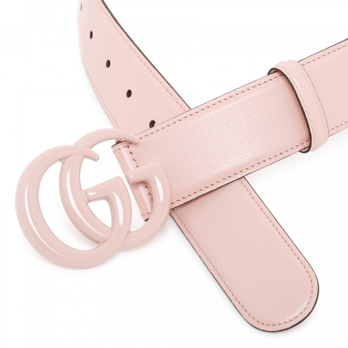 GG Marmont pink wide belt