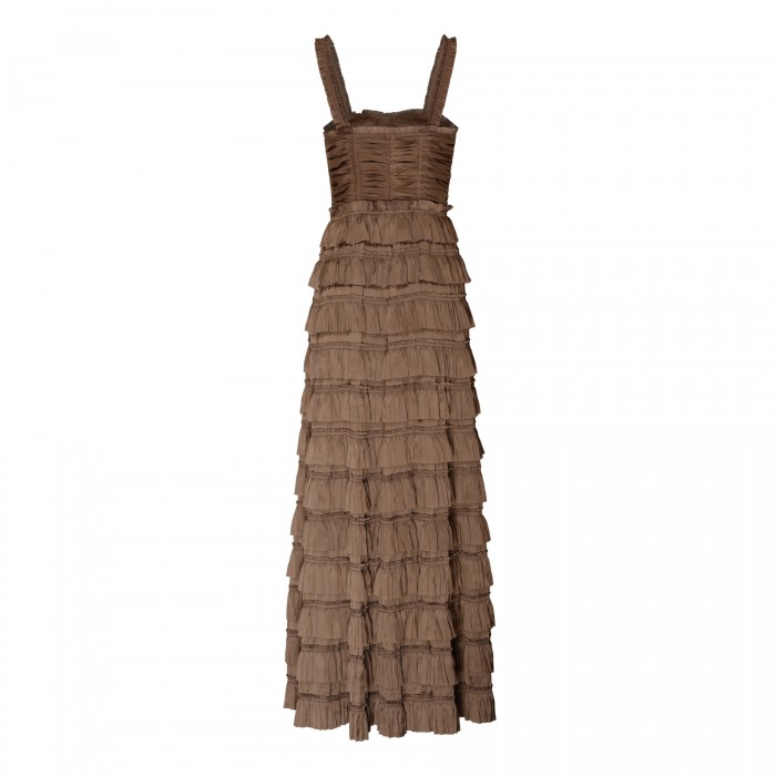 Camile taupe hue gown