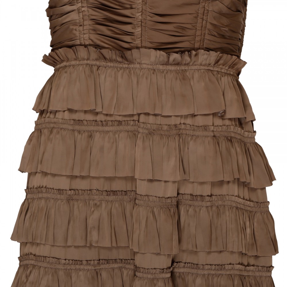 Camile taupe hue gown