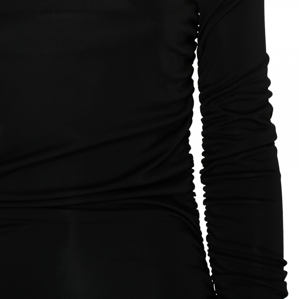 Linda draped midi dress