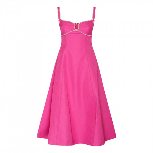 Pink textured diamante...