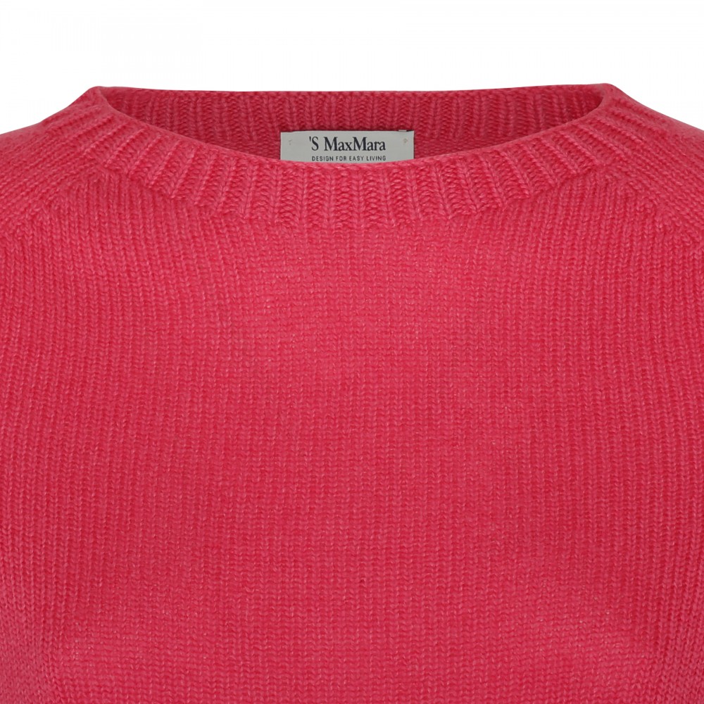 Pink wool blend sweater