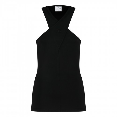 Milano jersey cross tank top