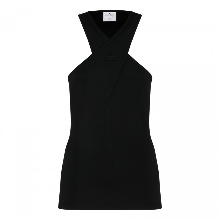 Milano jersey cross tank top