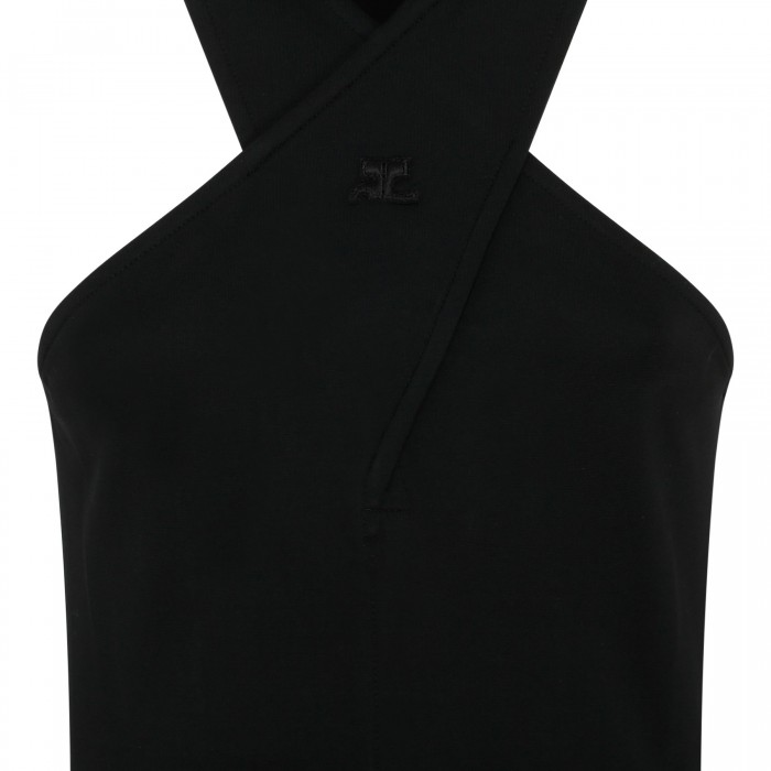 Milano jersey cross tank top