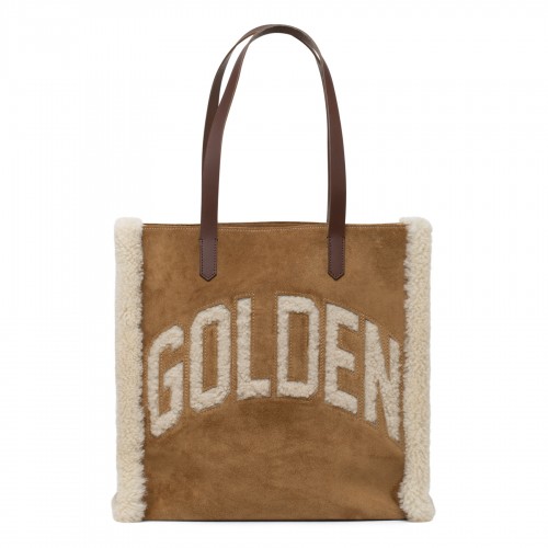 California camel-hue tote bag