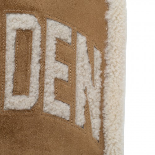 California camel-hue tote bag 2