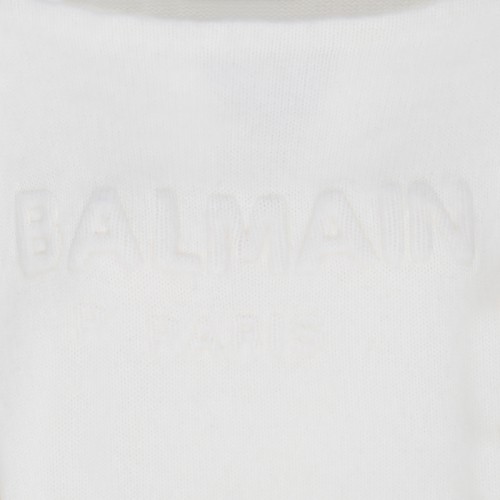 White brush wool blend sweater 2