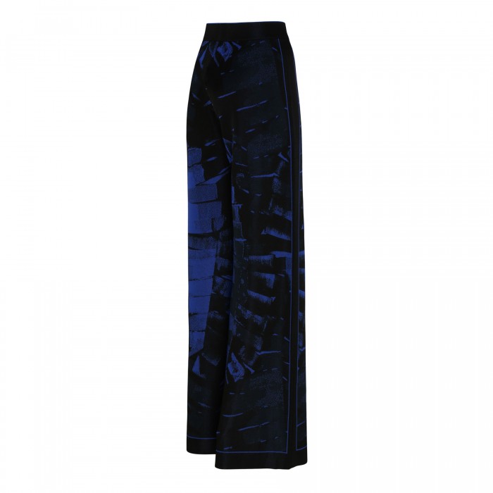 Jacquard palme pants