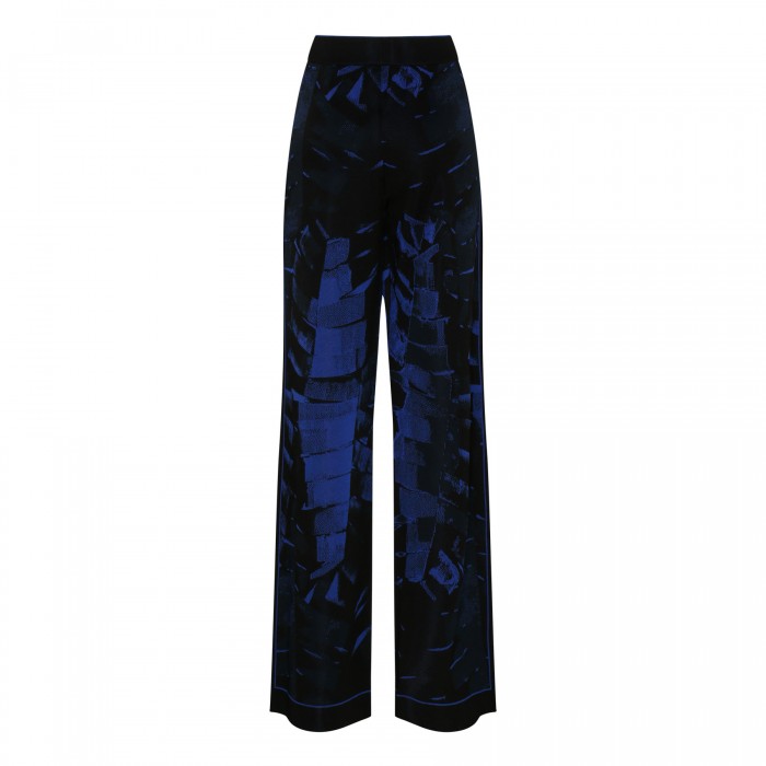 Jacquard palme pants